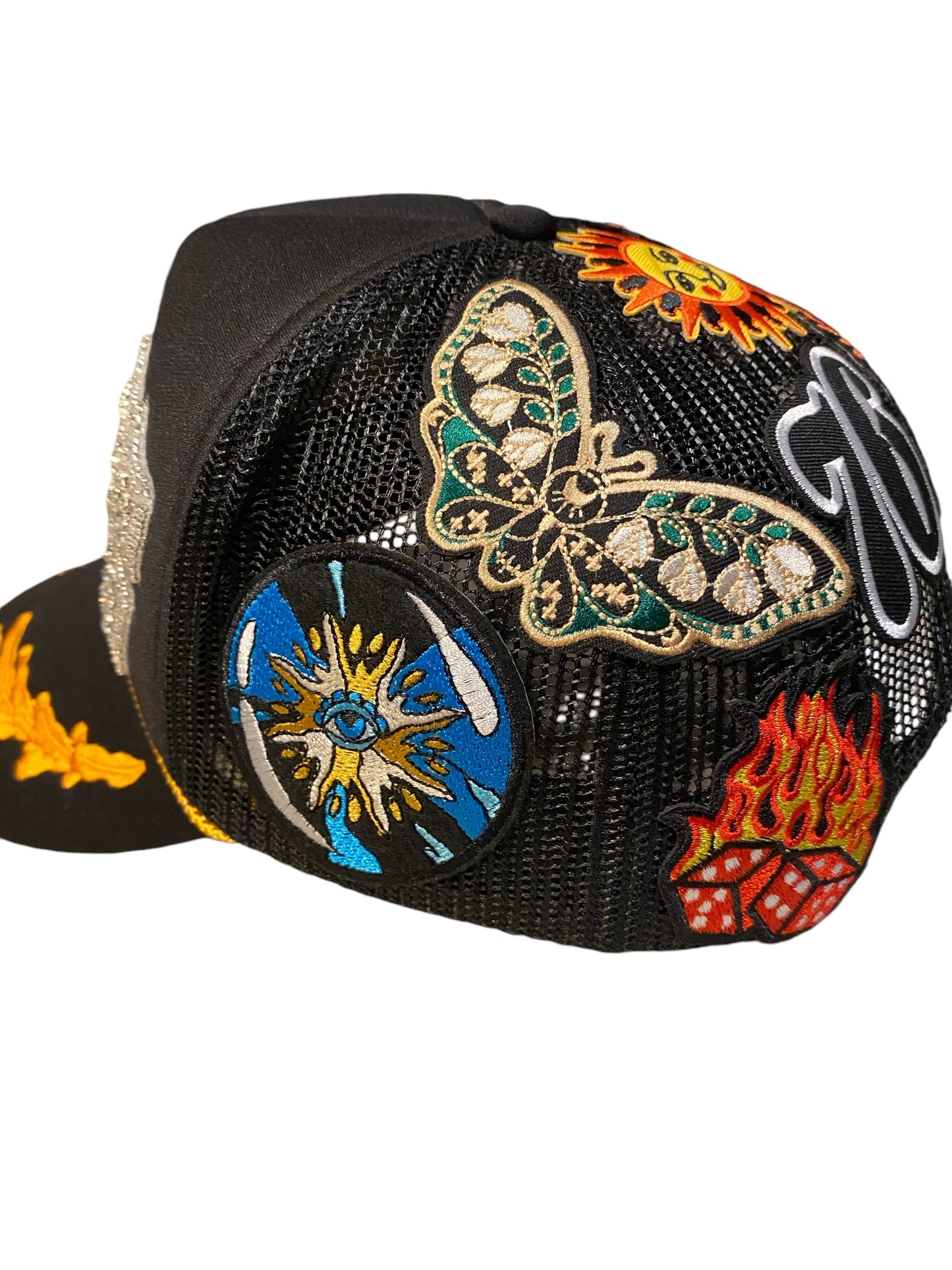 Patchwork Trucker Hat