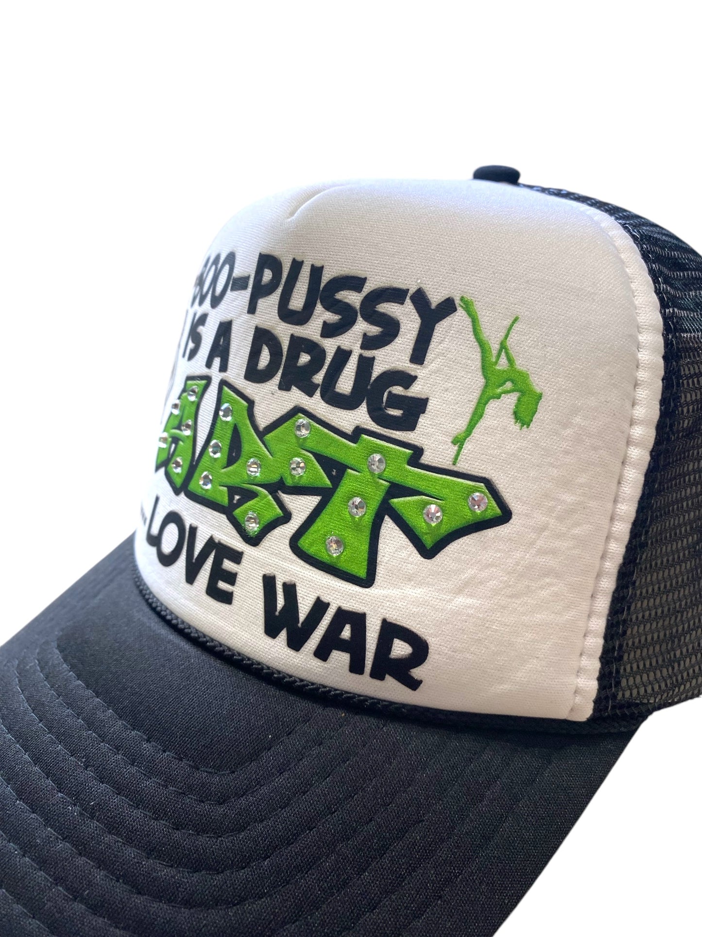 1-800-P#&*Y Is A Drug Trucker Hat V2