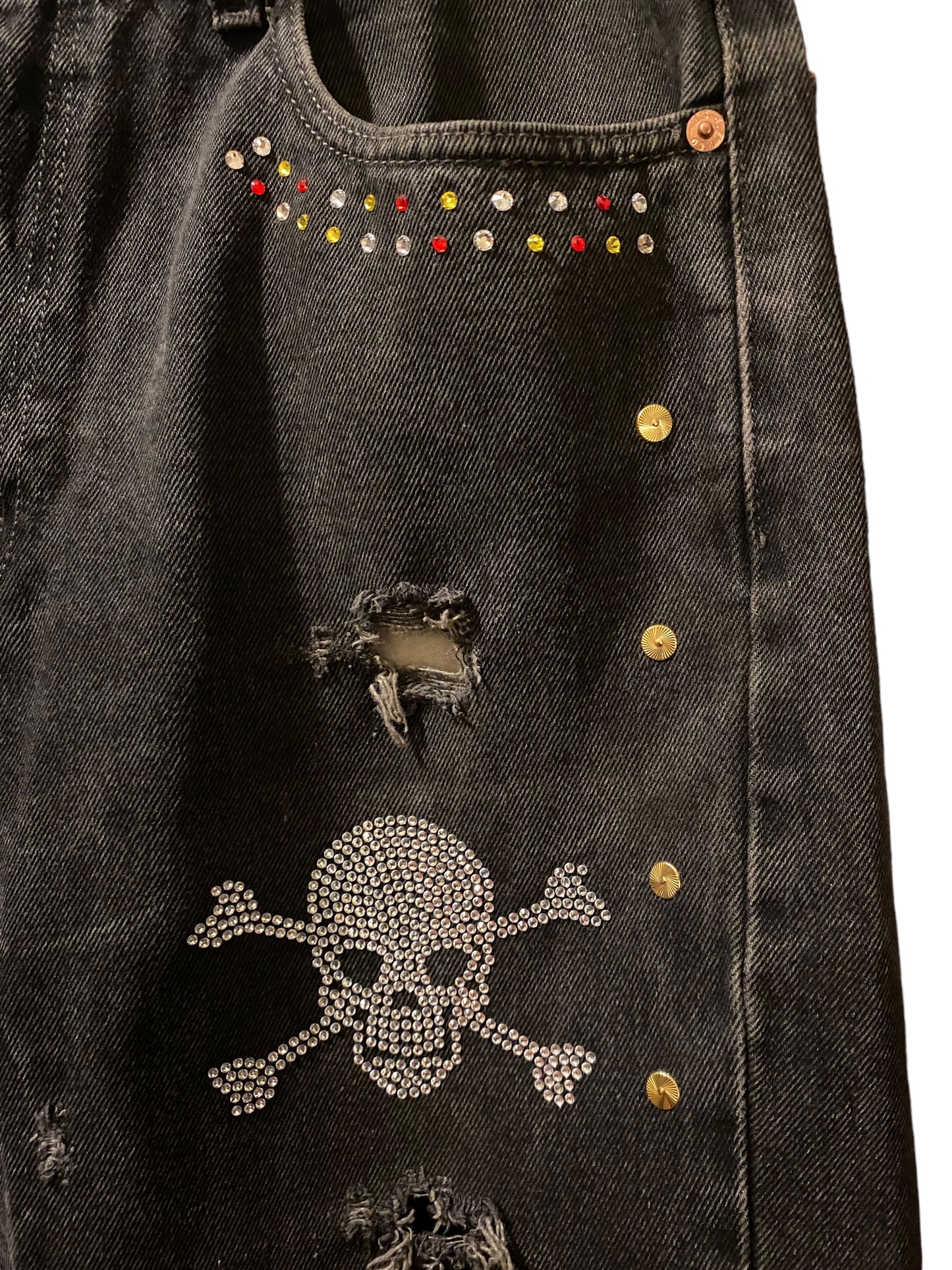 “Rockstar” Denim Shorts