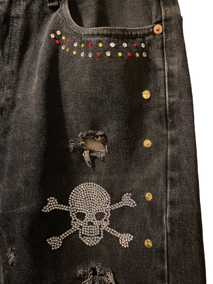 “Rockstar” Denim Shorts