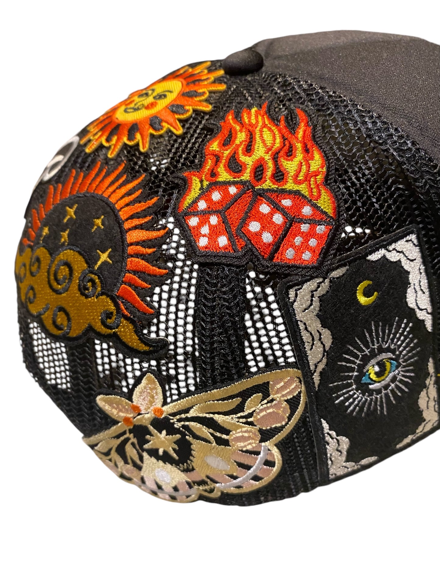 Patchwork Trucker Hat