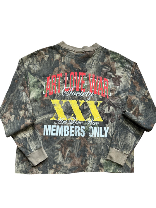 1 OF 1 Camo “Members Only” Longsleeve Tee