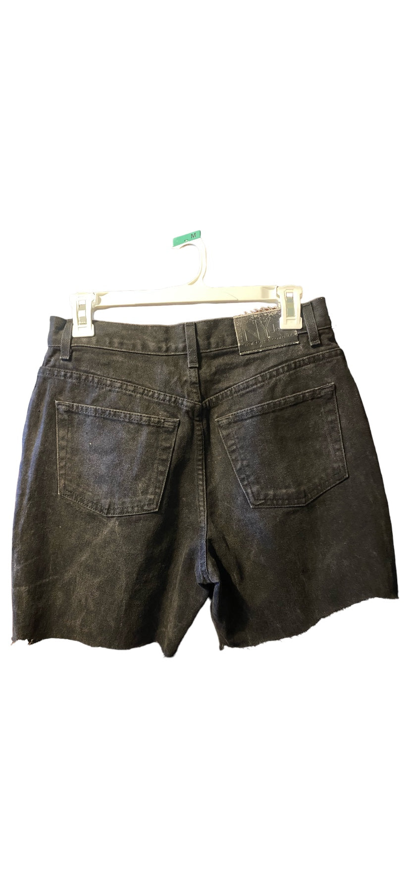 “HALF EVIL” Denim Jorts (womens)