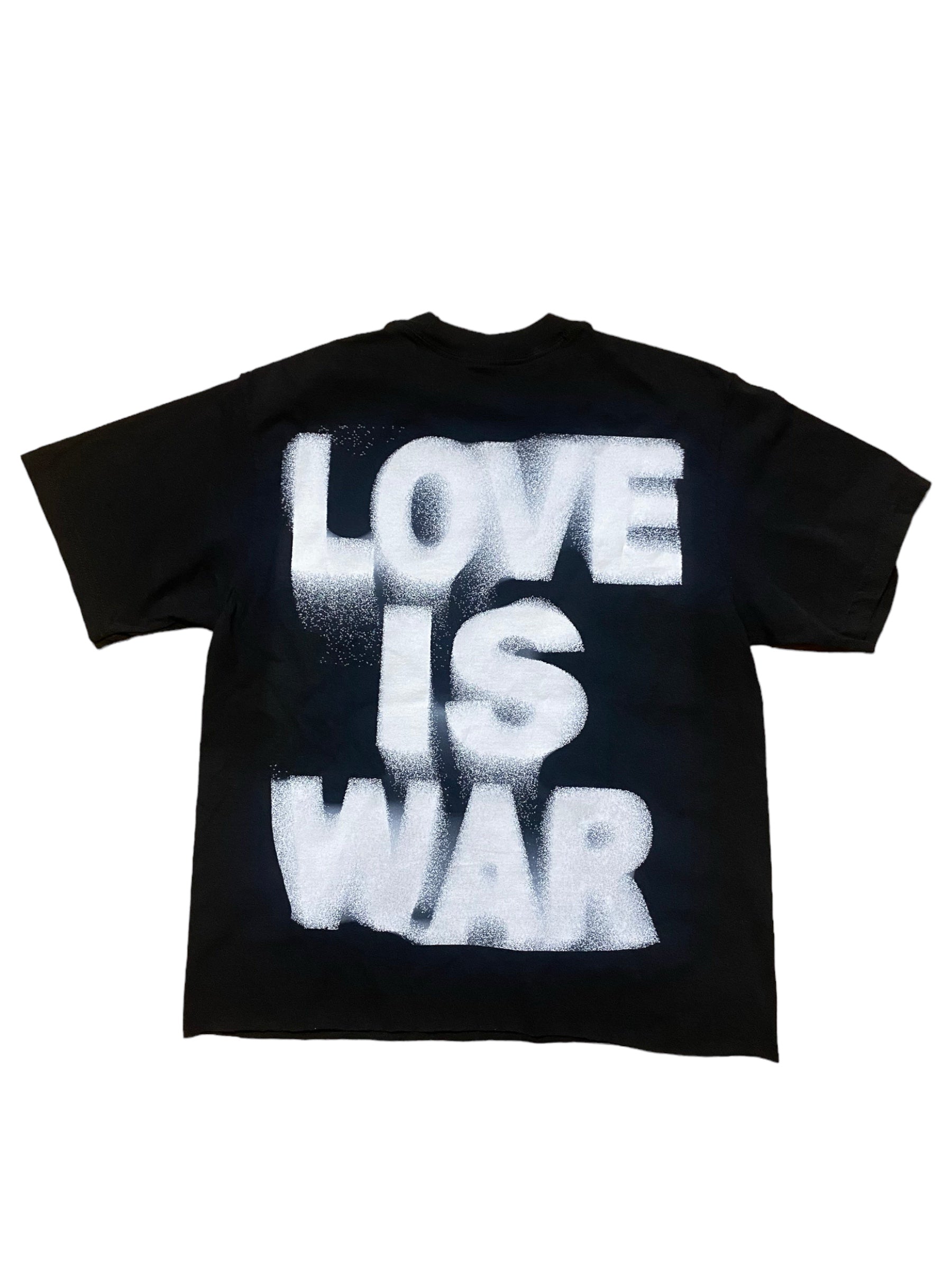 “LOVE IS WAR” Cropped Tee